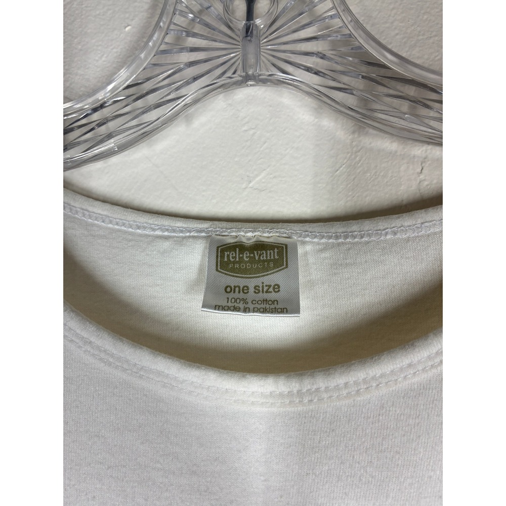 How To Sleep With A Dog Graphic Night Shirt White One Size Cotton Humor Puppy - Picture 9 of 10